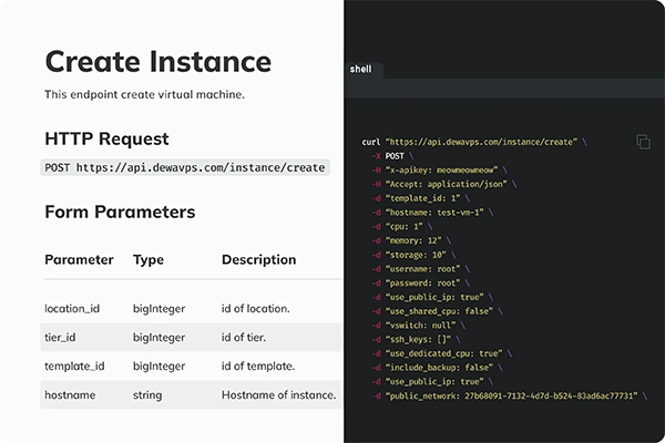 DewaVPS Autentikasi SSH Key & Token API